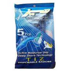 تیغ  تیز5عددی صابون دار 