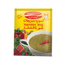سوپ سبزیجات اماده لذیذ