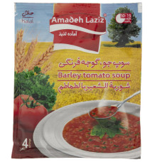 سوپ جو وگوجه فرنگی نیمه اماده اماده لذیذ