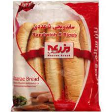 نان ساندویچی 5 عددی مزرعه 