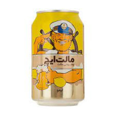 ماءالشعیر قوطی لیمو مالت ایچ