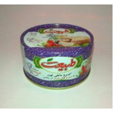 تن ماهی  با فلفل قرمز در روغن طبیعت