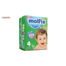 پوشک مولفیکس سایز4